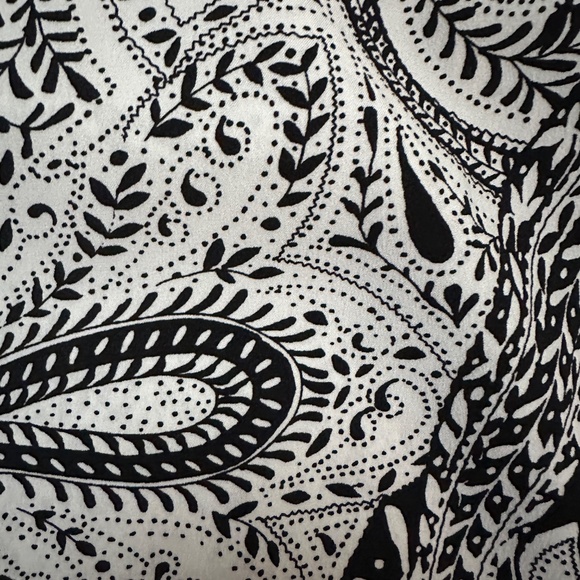 Ann Taylor LOFT paisley shift dress - women's medium petite - Picture 3 of 4